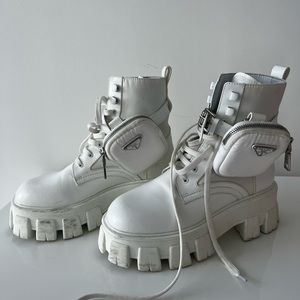 Prada Combat Boots 37